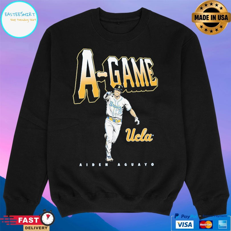 Auden Aguayo A-Game Ucla Bruins Baseball T-shirt