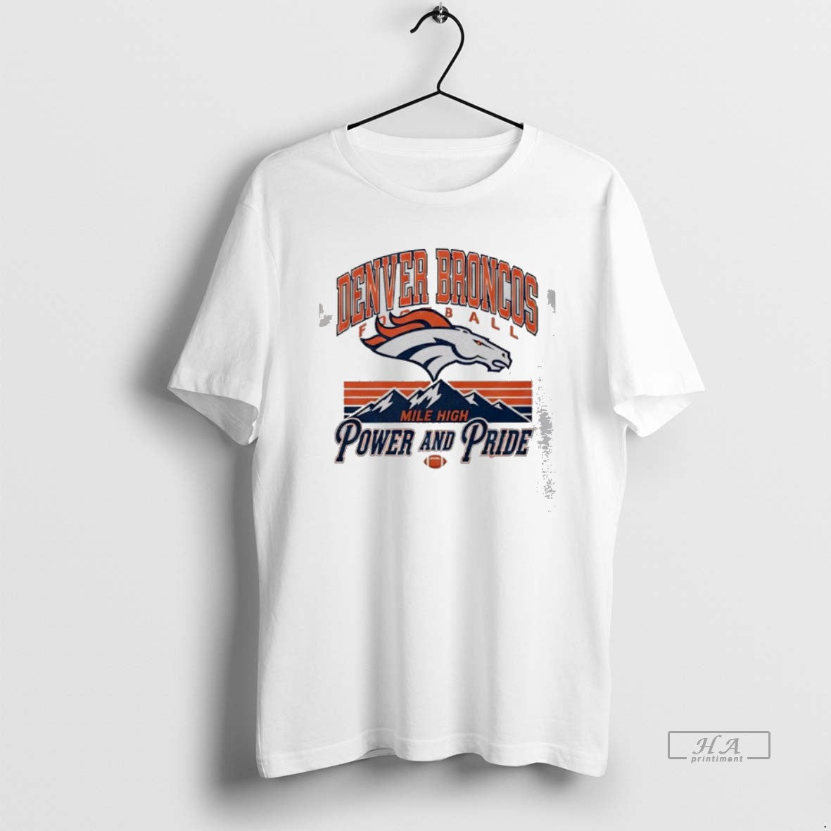 Official Broncos Football Mile High Power Pride T-Shirts