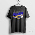 Official James Madison Dukes 2025 2026 College Football Playoff Stripe Helmet T-Shirts