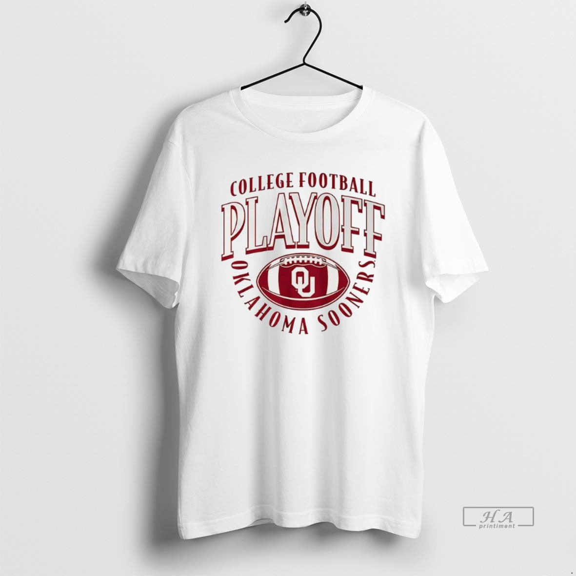Official Oklahoma Sooners Ncaa College Football Playoff Team 2025 2026 Curve Ball Logo T-Shirts