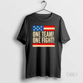 Official One Team One Fight Usa Flag T-Shirts