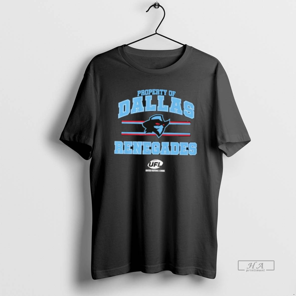 Official Property Dallas Renegades Banner T-Shirts
