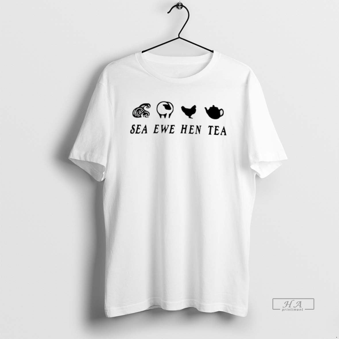 Official Sea Ewe Hen Tea T-Shirts