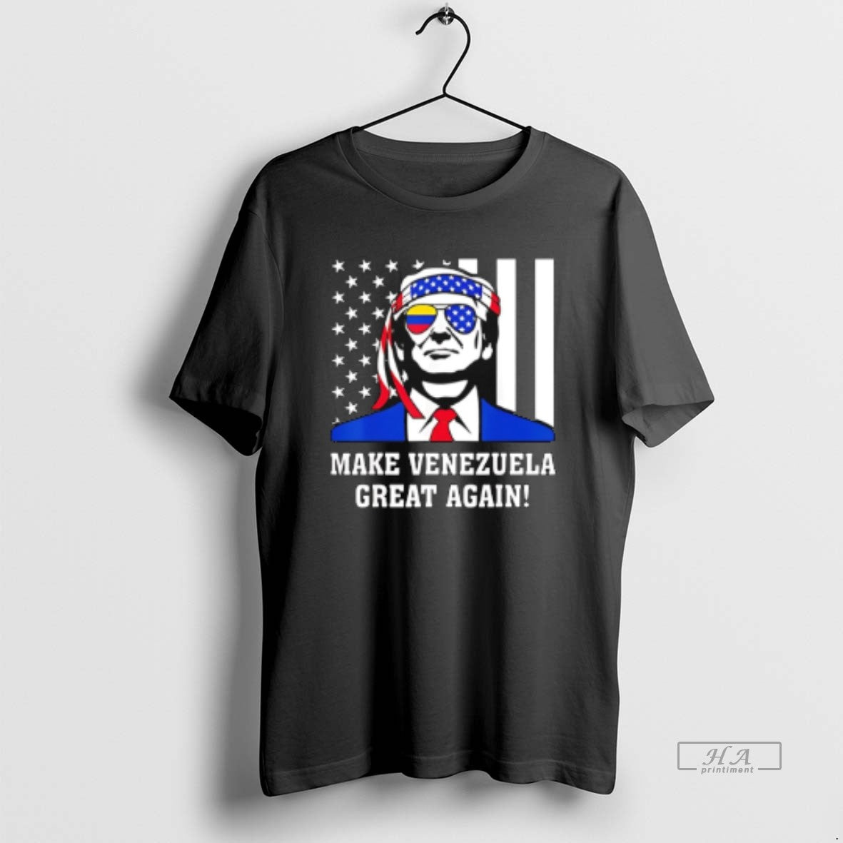 Official Trump Usa Flag Make Venezuela Great Again T-Shirts