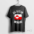 Officials All Eyes Greenland Flag T-Shirts