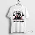 Officials Delaware Blue Hens Champion 68 Ventures Bowl Championship 2025 December 17 2025 Mobile T-Shirts