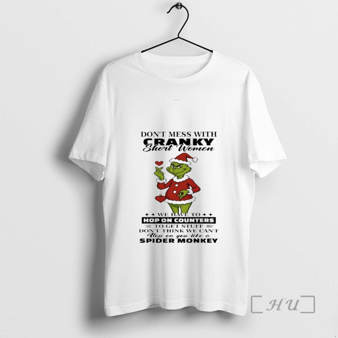Officials Grinch Dont Mess Cranky Short Chirstmas 2025 T-Shirts