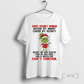 Officials Grinch Short Cranky Woman Hated Many Loved Plenty Heart Chirstmas 2025 T-Shirts