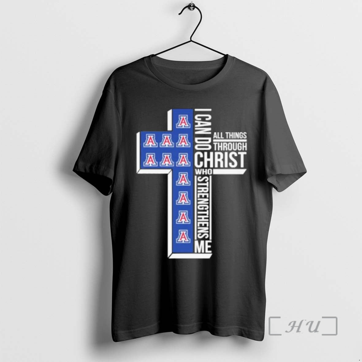Officials I Can Do All Things Faith Sports Arizona Wildcats College Basketball T-Shirts