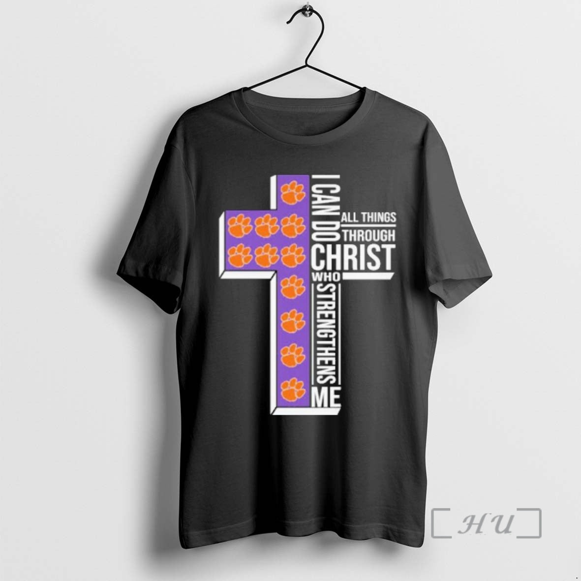 Officials I Can Do All Things Faith Sports Clemson Tigers College Basketball T-Shirts