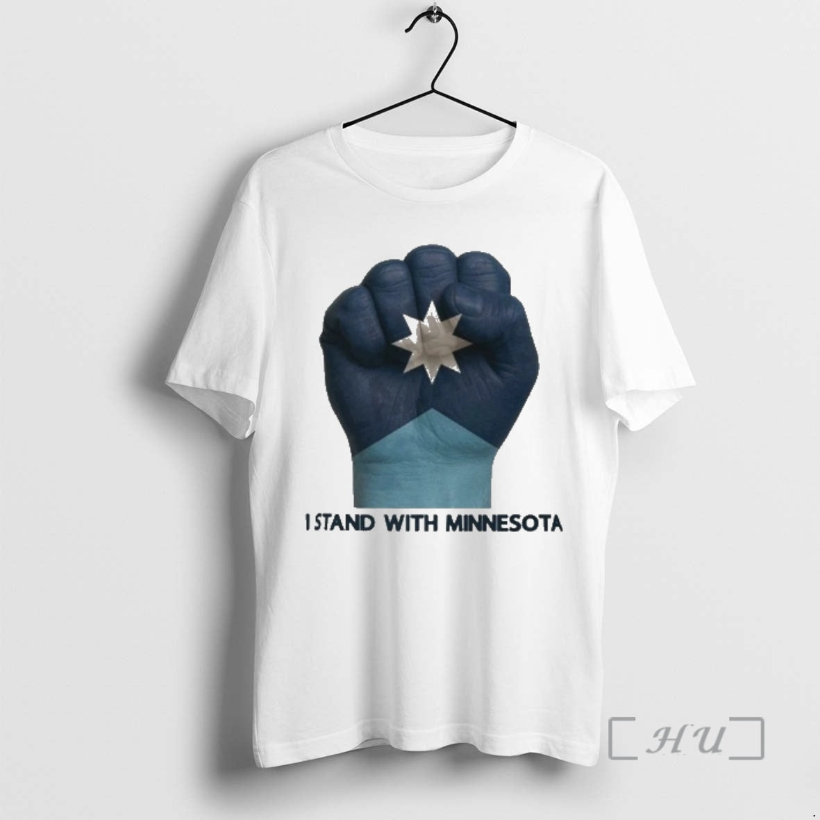 Officials I Stand Minnesota Protest Fist T-Shirts