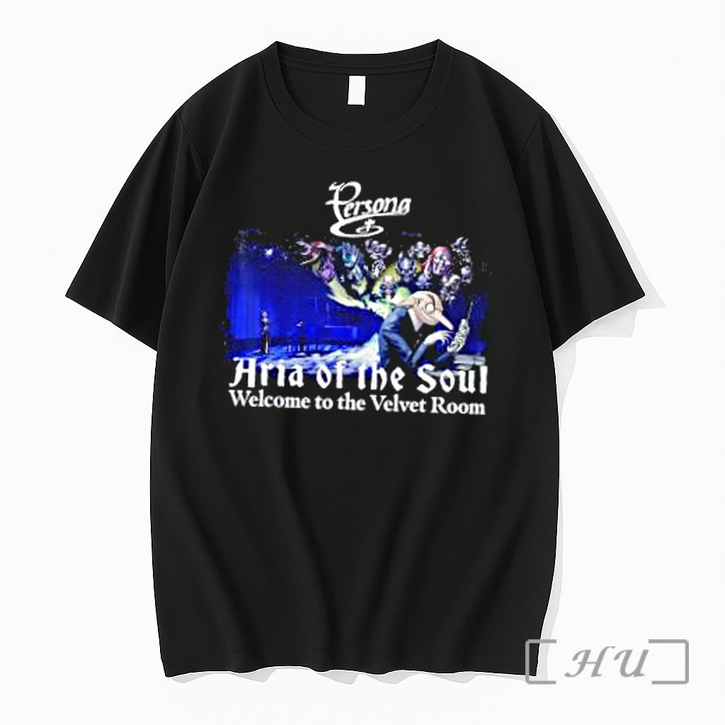 Officials Igor Persona Aria Of The Soul Welcome To The Velvet Room Premium T Shirts Unisex , , , Long Sleeve Tee