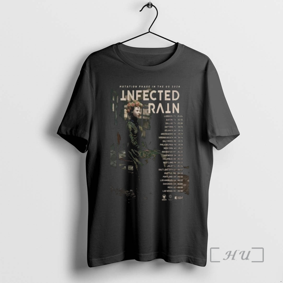 Officials Infected Rain Mutation Phase Us 2026 T-Shirts