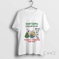 Officials Minion Tree Dear Santa Ive Been Good This Year Well Most T-Shirts