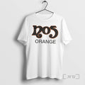 Officials No5 Orange Logo T-Shirts