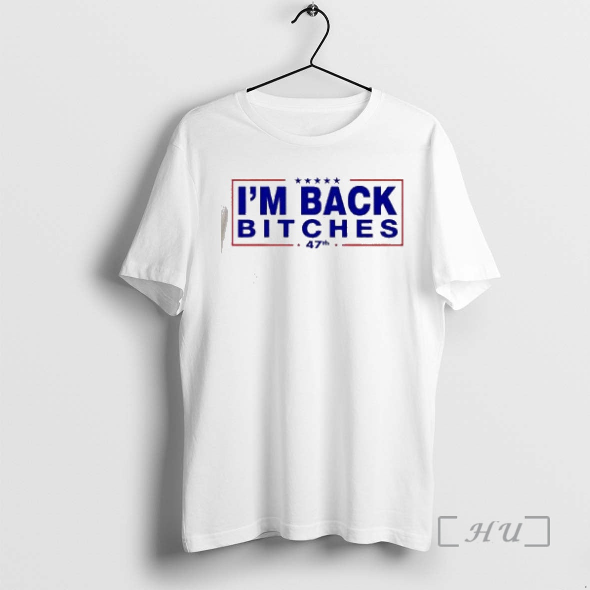 Officials President Donald Trump Im Back Bitches 47th T-Shirts
