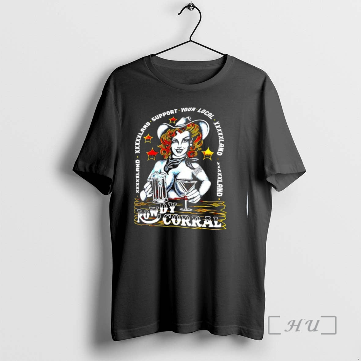 Officials Rowdy Corral Support Your Local Xxxxxland T-Shirts