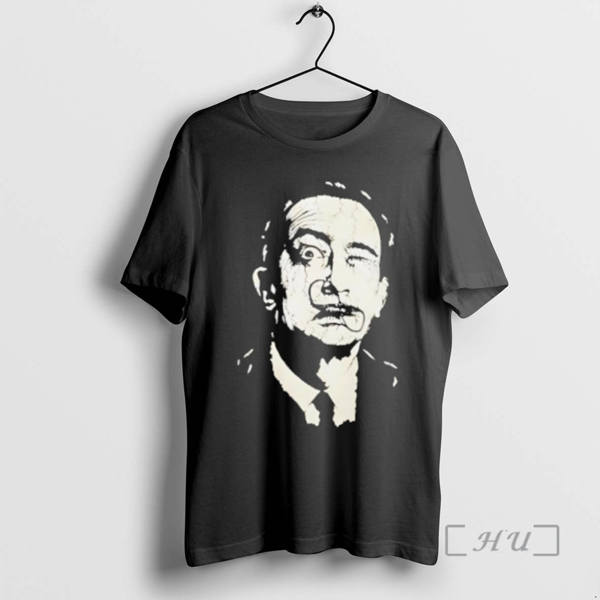 Officials Salvador Dali Portrait Classic Retro T-Shirts