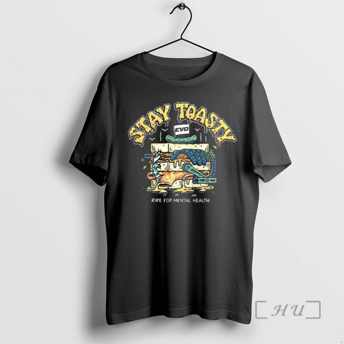 Officials Sandwich Stay Toasty Ride Mental Health T-Shirts