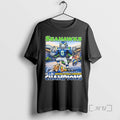Officials Seahawks Beat Rams Nfc Champions Vintage Mascot T-Shirts