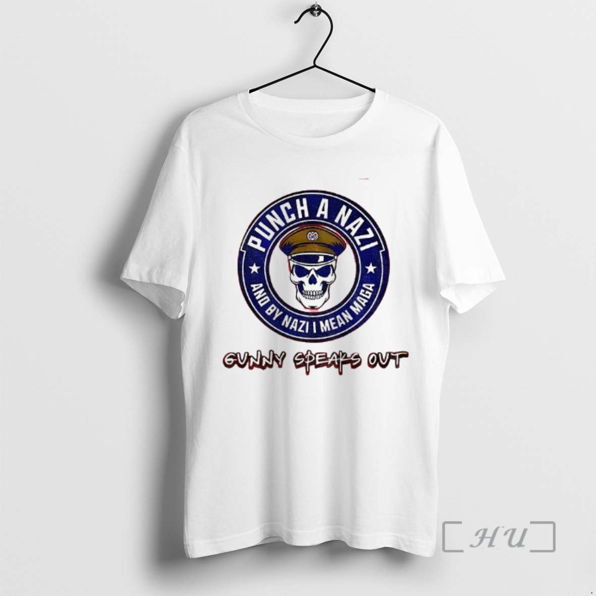 Officials Skeleton Punch Nazi Nazi I Mean Maga Gunny Speaks Out T-Shirts