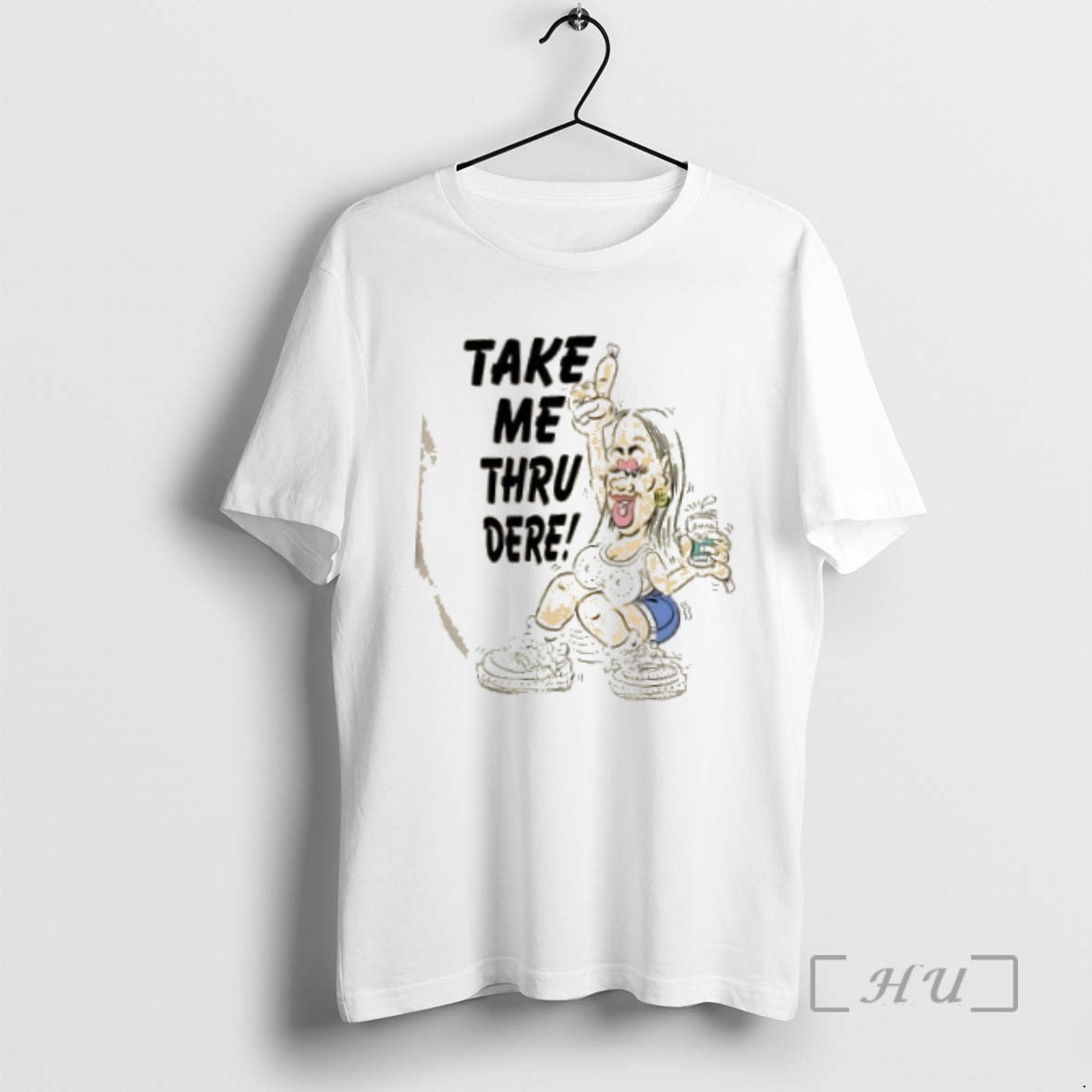 Officials Take Me Thru Dere Caricature T-Shirts