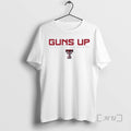 Officials Texas Tech Red Raiders Football Logo Guns Up Rally Call T-Shirts