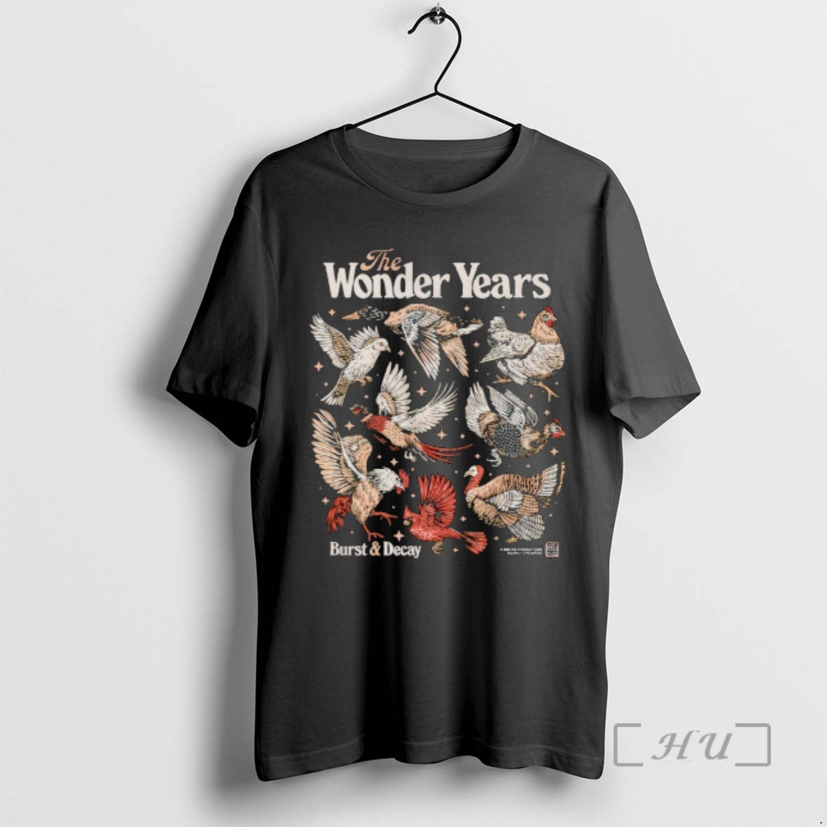 Officials Wonder Years Bird Collage T-Shirts