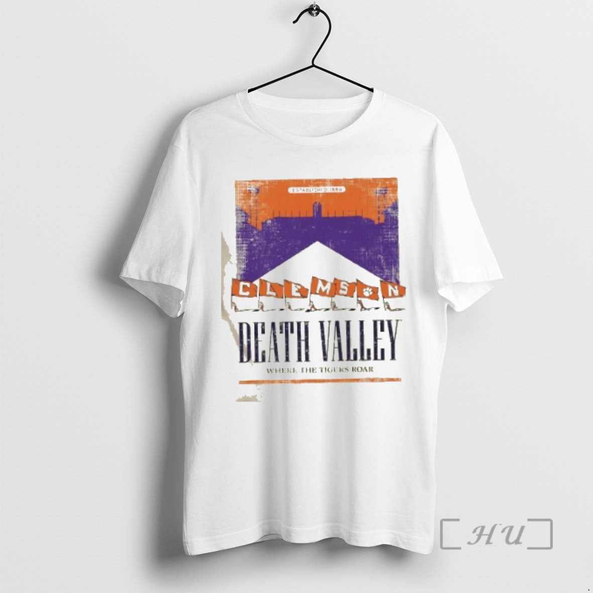 Officials Where Tigers Roar Death Valley Clemson T-Shirts