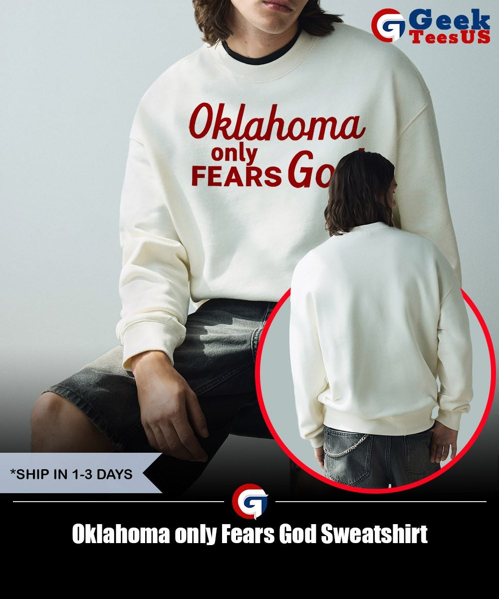 Oklahoma only Fears God shirt Unisex , , , Long Sleeve Tee
