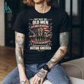 Old Men Defend America Patriotic Veteran Boots and Rifles T Shirt