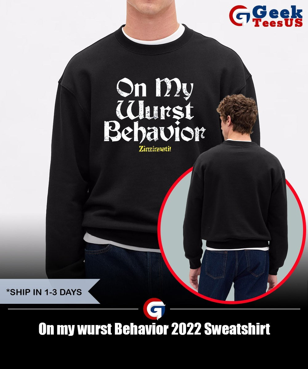 On my wurst Behavior 2022 shirt Unisex , , , Long Sleeve Tee