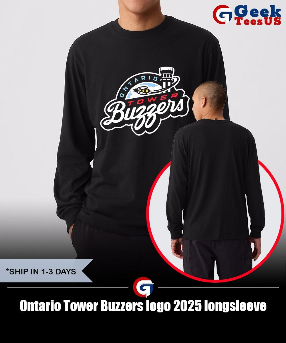 Ontario Tower Buzzers logo 2025 shirt Unisex , , , Long Sleeve Tee