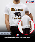Opossum life is soup I am fork shirt Unisex , , , Long Sleeve Tee