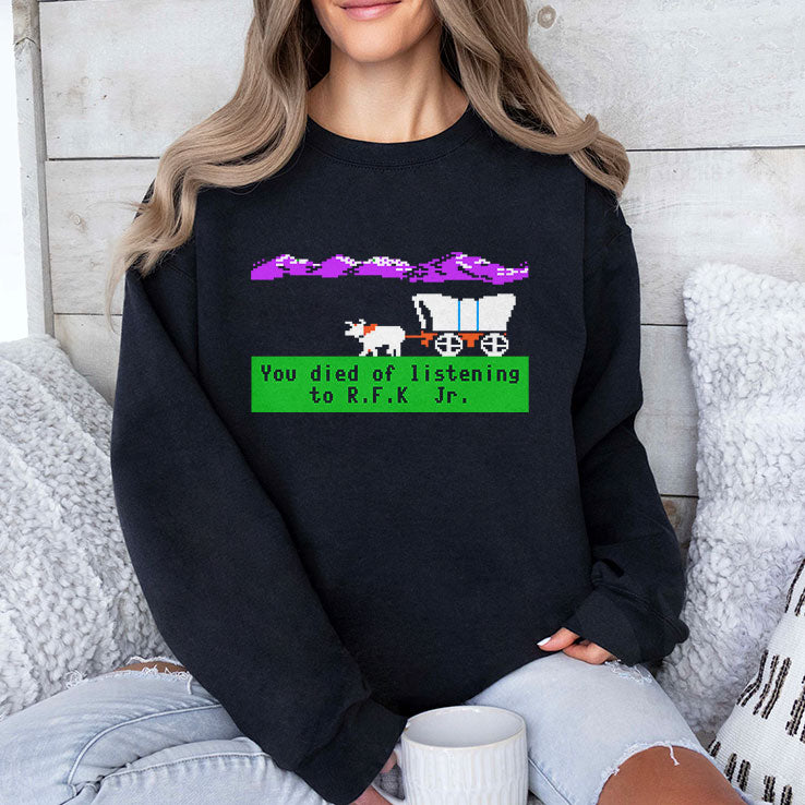 Oregon Trail You Died Of Listening To RFK Jr T Shirt
