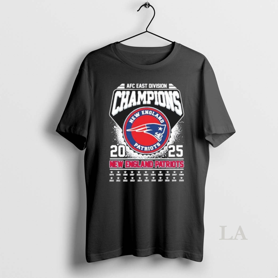Original 2025 Afc Champions Ne Patriots T-Shirts