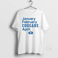 Original Byu Basketball January February Cougars April T-Shirts