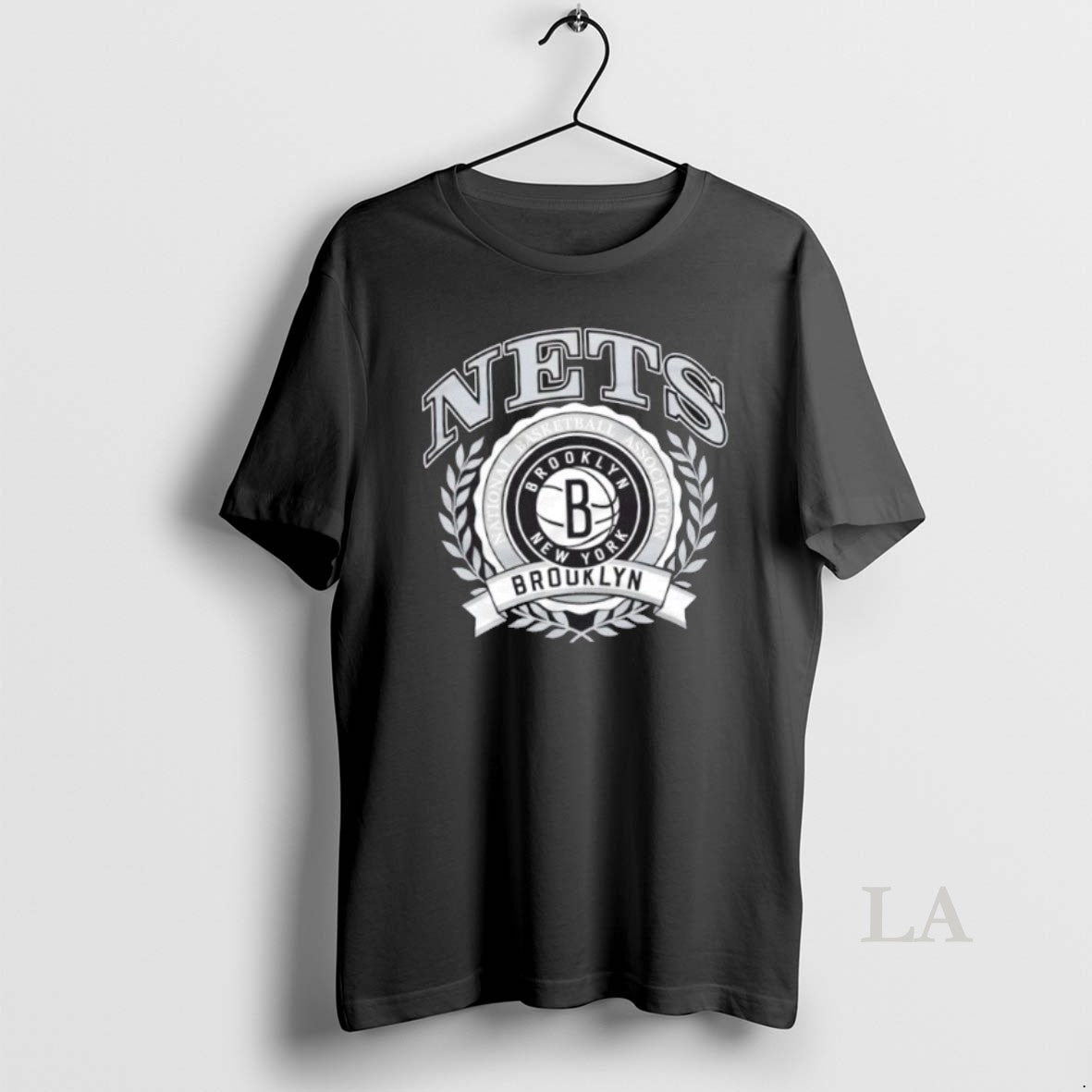 Original Brooklyn Nets National Basketball Association Crest T-Shirts