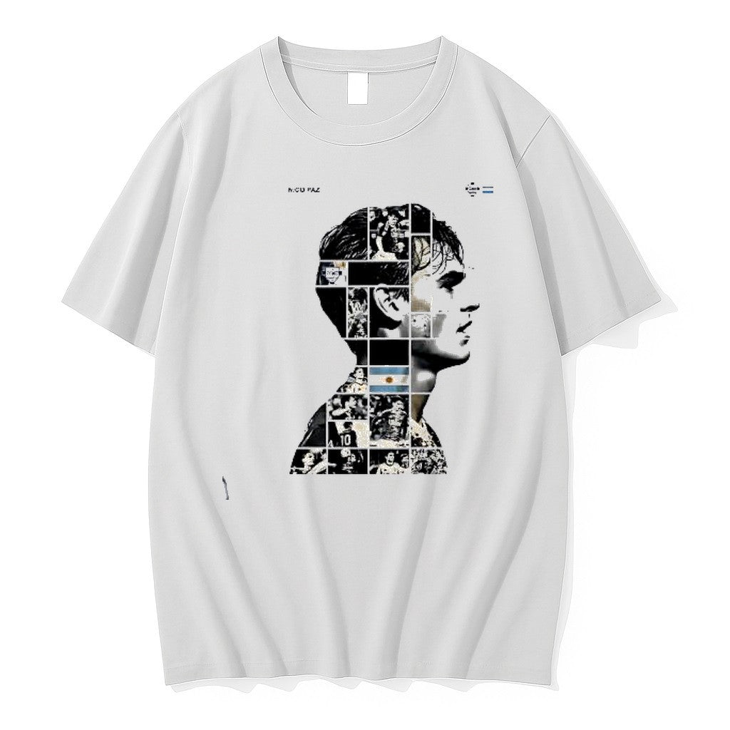 Original Como 1907 Nico Paz Tshirts Jpg Unisex , , , Long Sleeve Tee