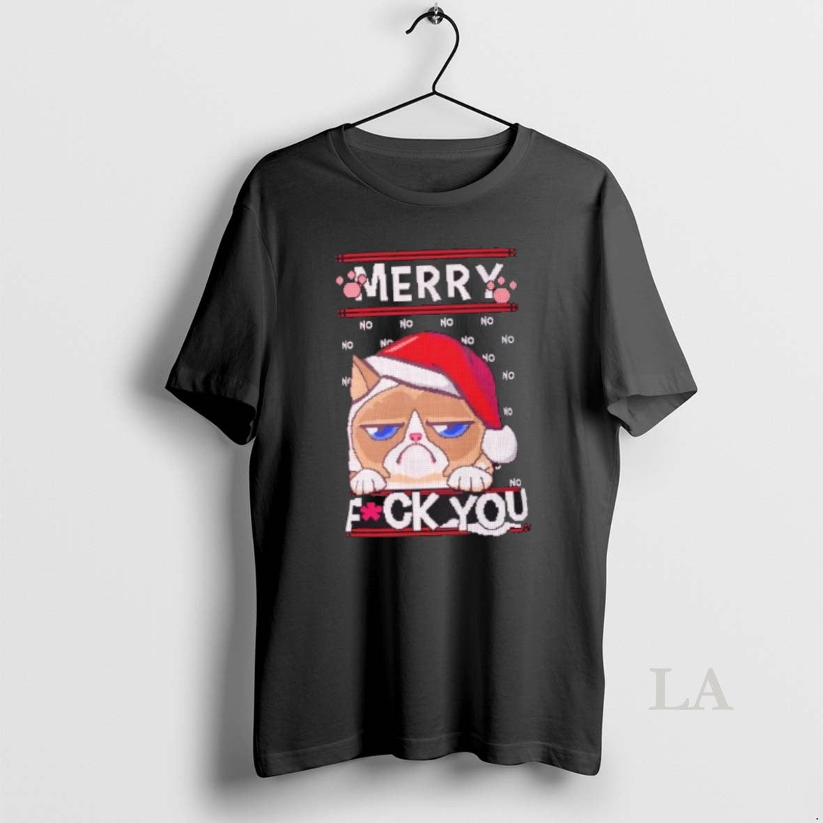 Original Grumpy Cat Ugly Pixel Art T-Shirts