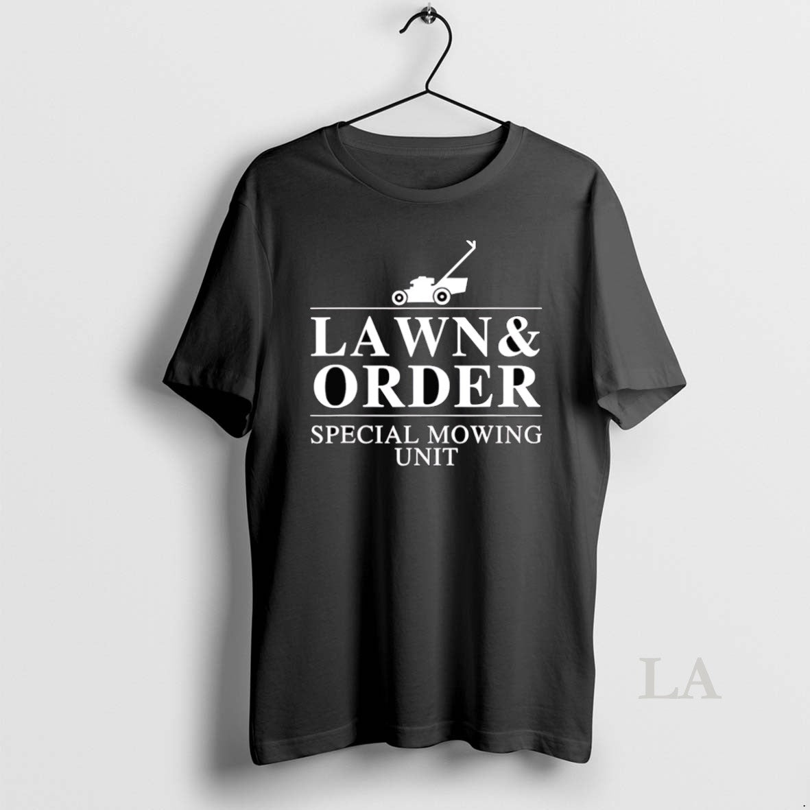 Original Lawn Order Mowing Unit Funny Dad Joke T-Shirts