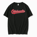 Original Oklahomaha Apparel Oklahomaha Script Logo Black Tshirts Jpg Unisex , , , Long Sleeve Tee