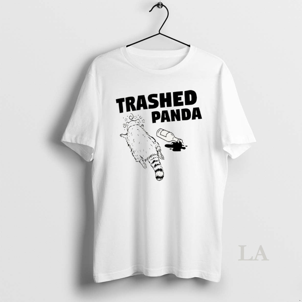 Original Raccoon Damaged Trashed Panda T-Shirts