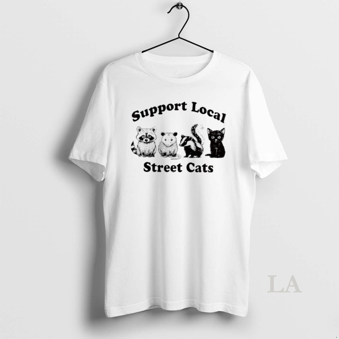 Original Support Local Street Cats T-Shirts