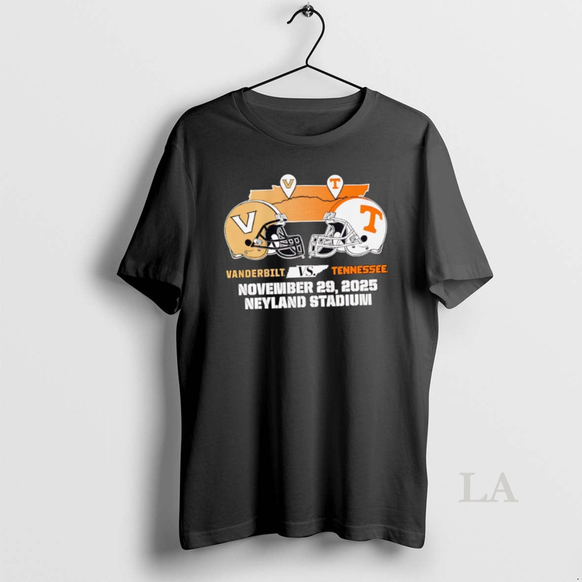 Original Tennessee Volunteers Vanderbilt Commodores Helmets 2025 Matchup T-Shirts