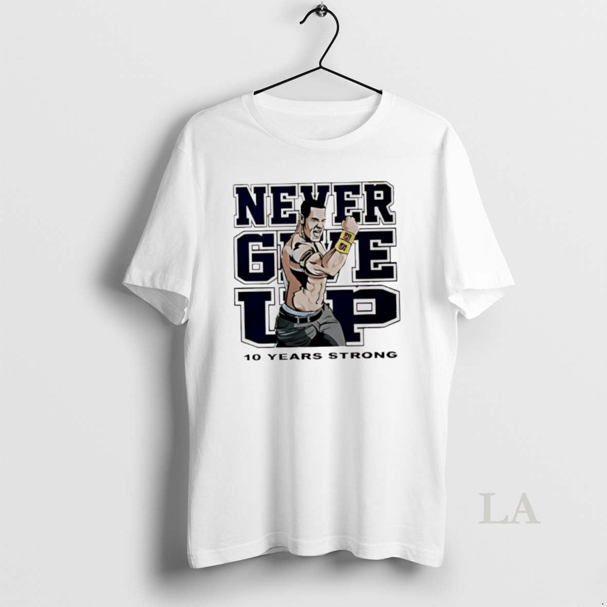 Original Tyrese Haliburton John Cena Never Give Up 10 Years Strong T-Shirts