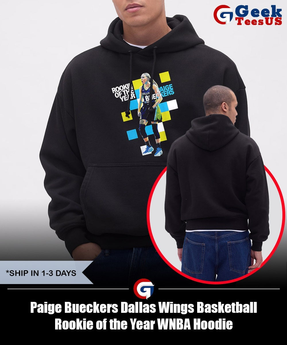 Paige Bueckers Dallas Wings Basketball Rookie of the Year WNBA shirt Unisex , , , Long Sleeve Tee