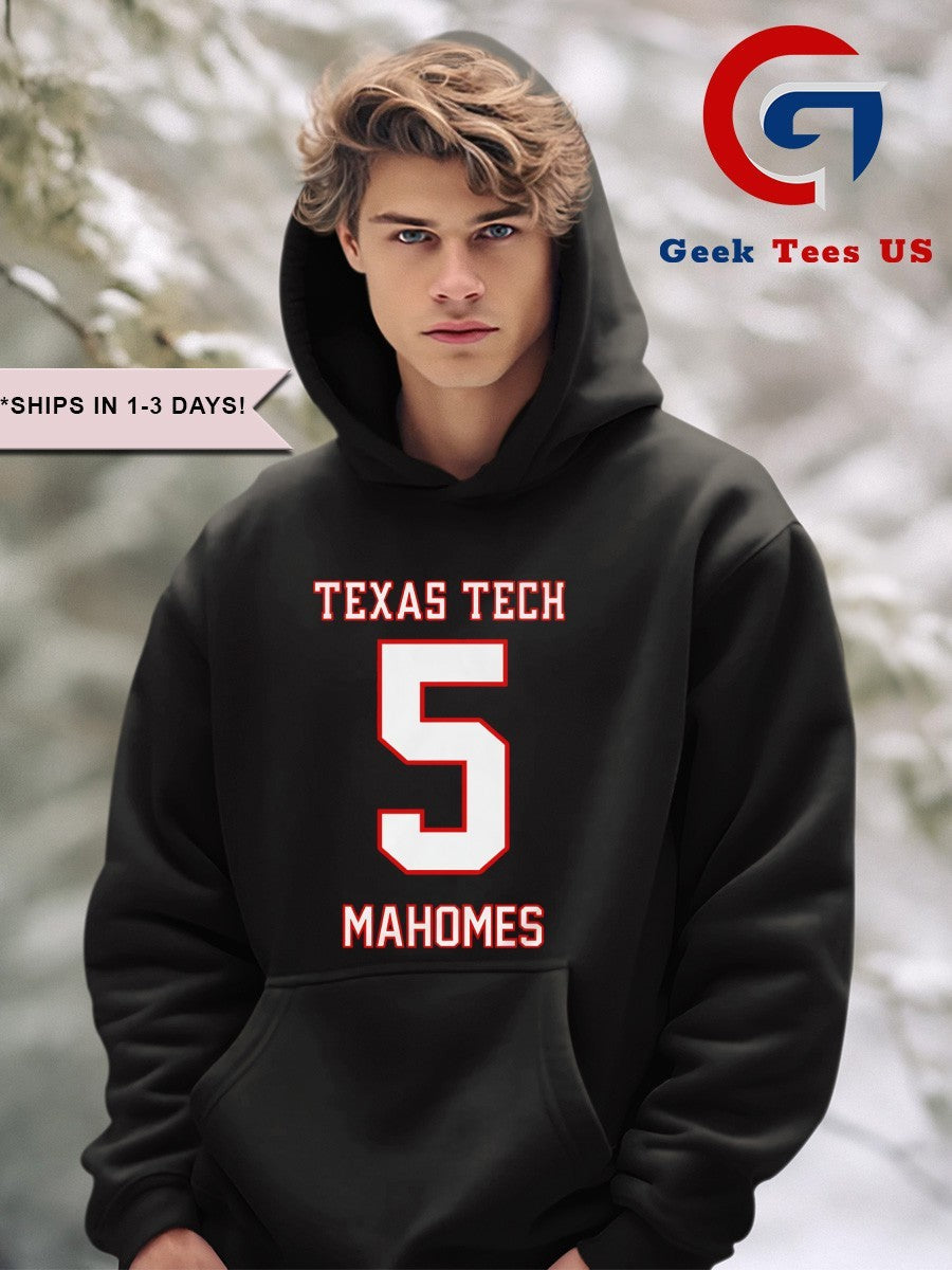 Patrick Mahomes 5 Texas Tech Football shirt Unisex , , , Long Sleeve Tee