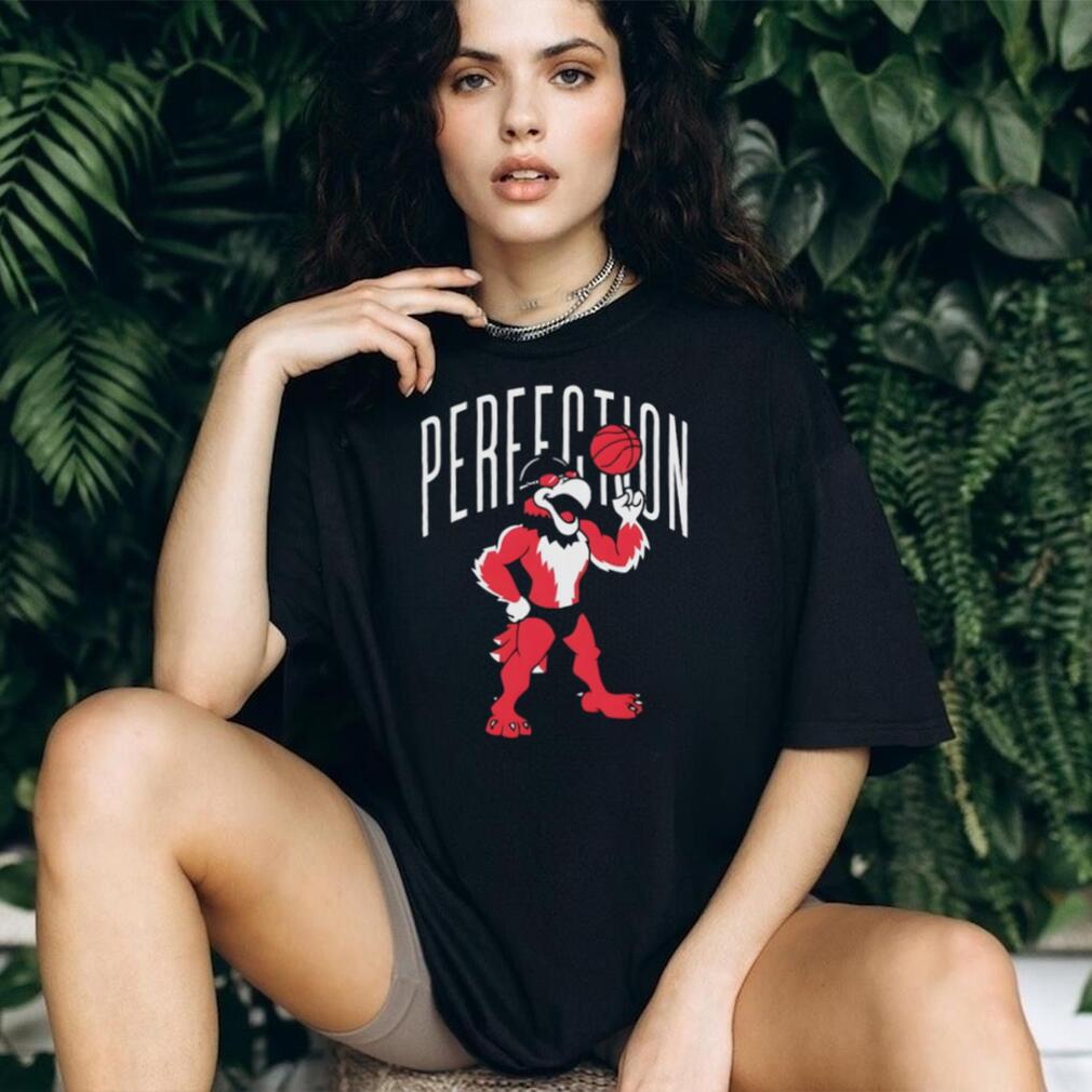 Perfection Buff Bird Basketball Mascot Graphic T Shirt