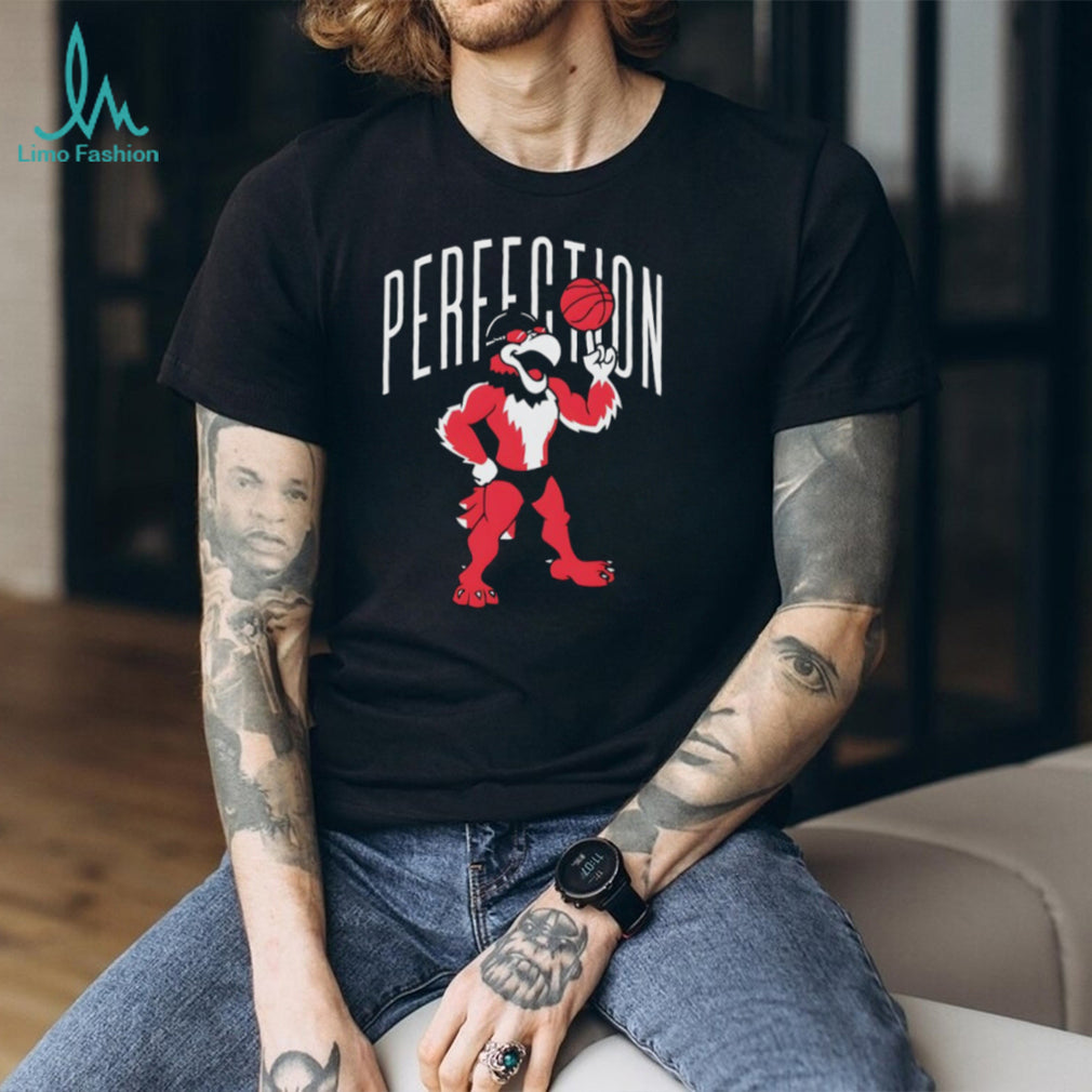 Perfection Buff Bird Basketball Mascot Graphic T Shirt